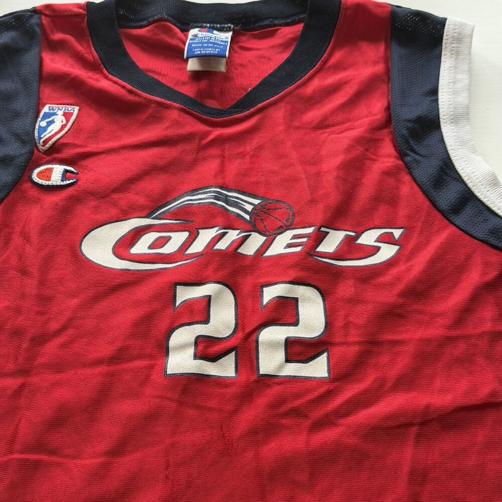Vintage Champion WNBA Comets Sheryl Swoopes #22 Jersey Medium 90’s - Picture 2 of 10